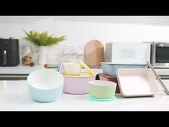 Récipient de conservation alimentaire en verre avec revêtement