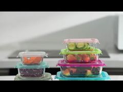 Récipient alimentaire en verre sans BPA avec couvercle simple IKOO