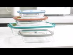 Plat à four en verre IKOO avec couvercle en verre