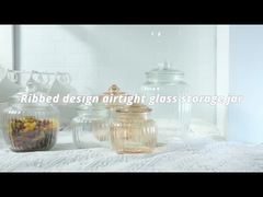 IKOO Bocal à cornichons côtelé pour la fermentation