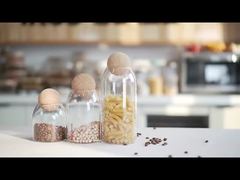 boule de liège bocal en verre