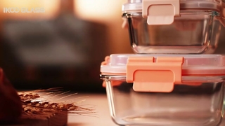Contenants de conservation des aliments en verre borosilicaté de qualité supérieure