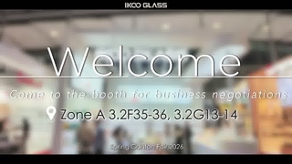 IKOO GLASS Live در Canton Fair بهترین طرح های ما را کشف کنید