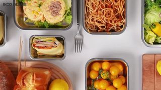 contenitori per alimenti in acciaio impilabili