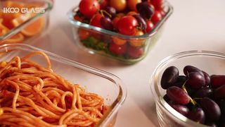 glass food prep containers
