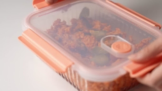 Récipients alimentaires en verre borosilicaté enduits de couleur durable